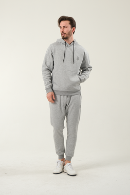 Ultimate Hooded Sweatsuit + Free White Tee: Complete Comfort & Style