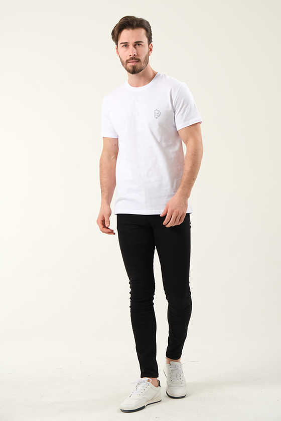 Premium 5-Pack White Men’s T-Shirts: Essential Comfort and Versatility