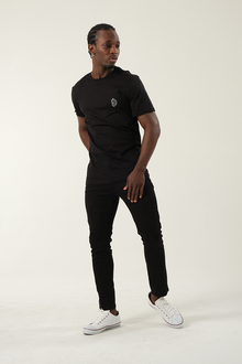  FlyFit™ 5-Pack Black Men’s T-Shirts: Essential Comfort and Versatility